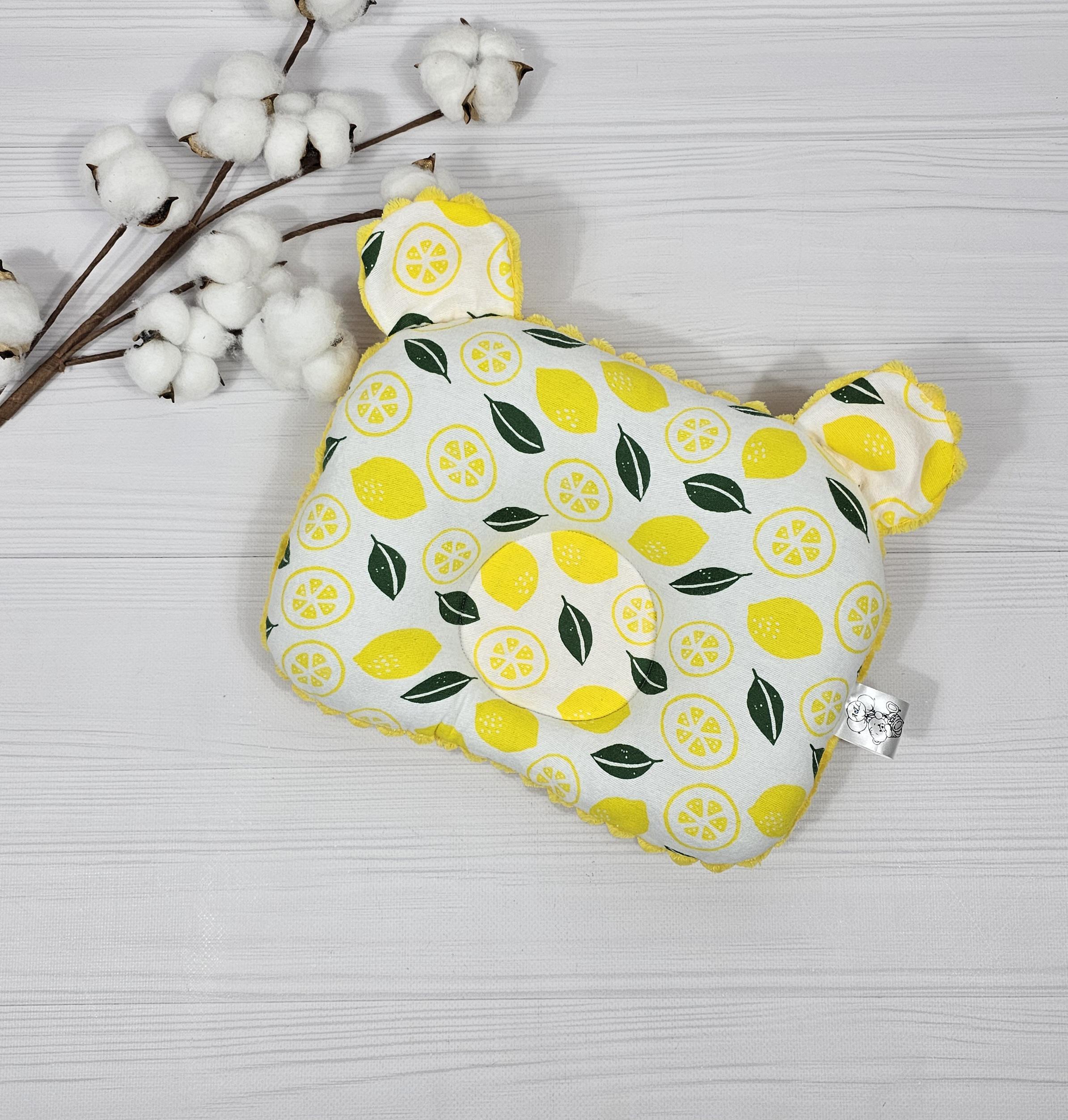 Подушка детская ортопедическая a.l.babybox Лимончик 24x32 см (30464185)