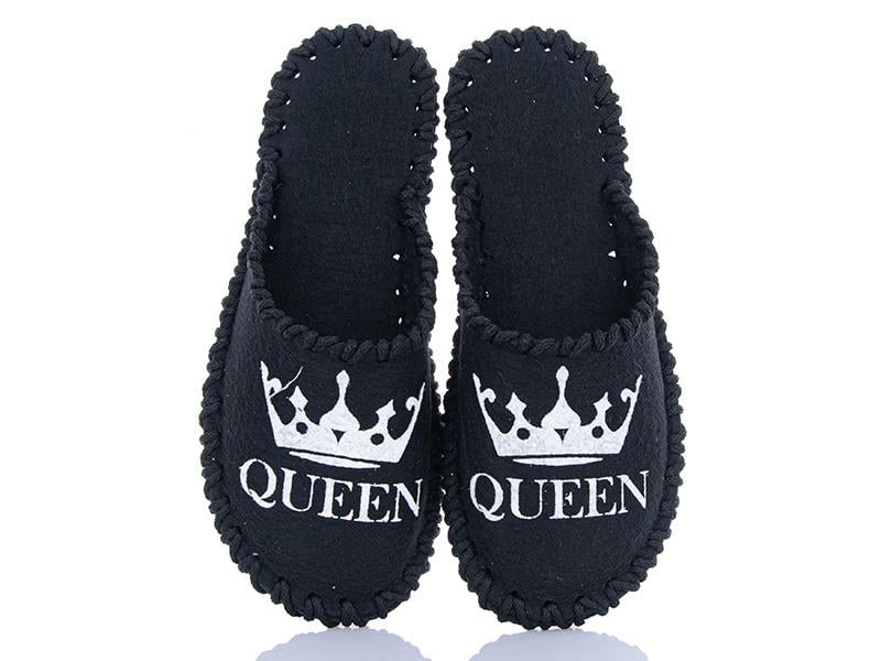 Тапочки фетровые женские VENDS 207 р. 38-39 Черный