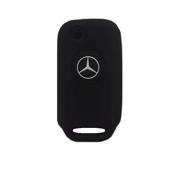 Чехол силиконовый для автоключа Mercedes Benz KC10 (TRE74)