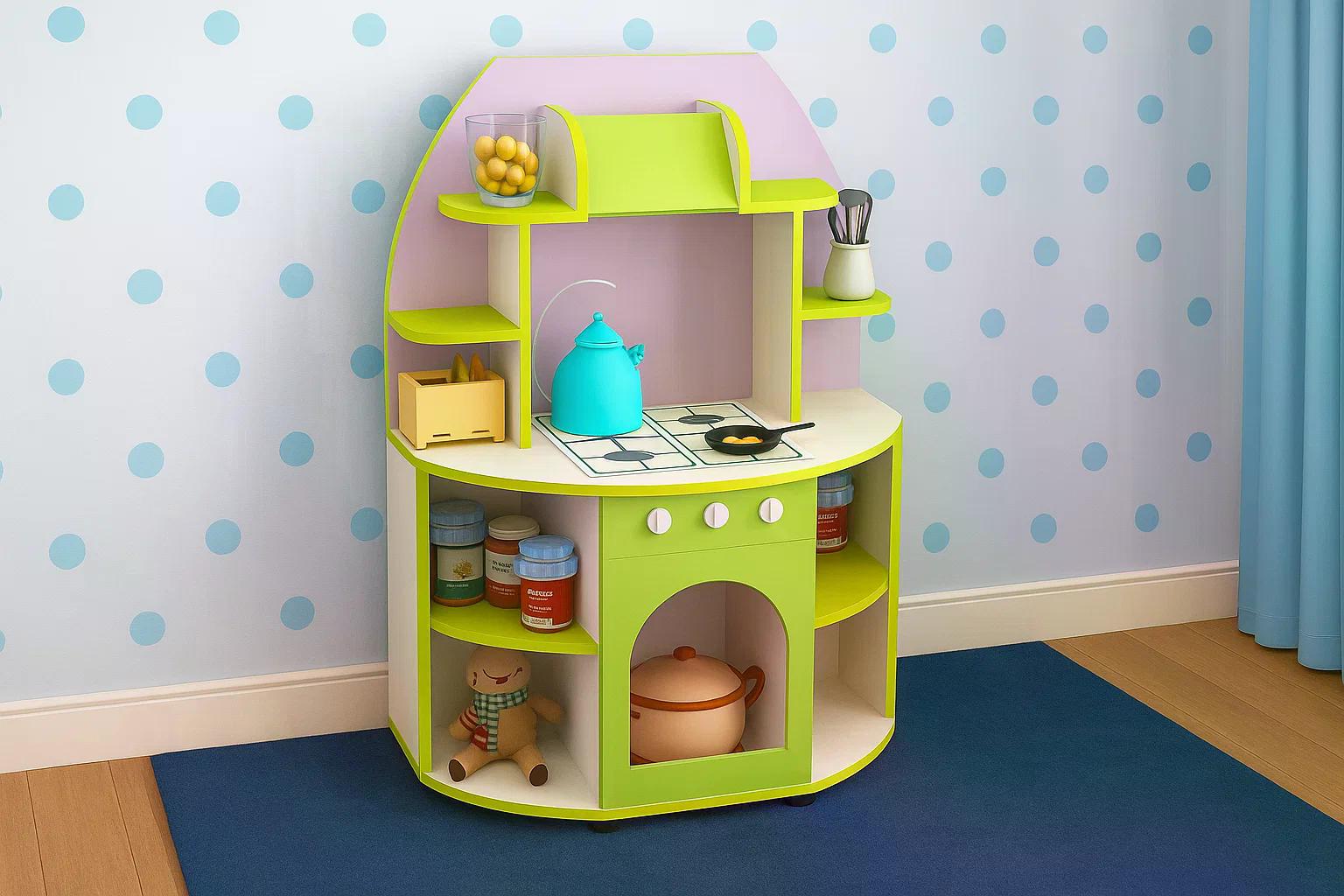 Дитяча кухня Маруся DS-763 Lime/Lavander