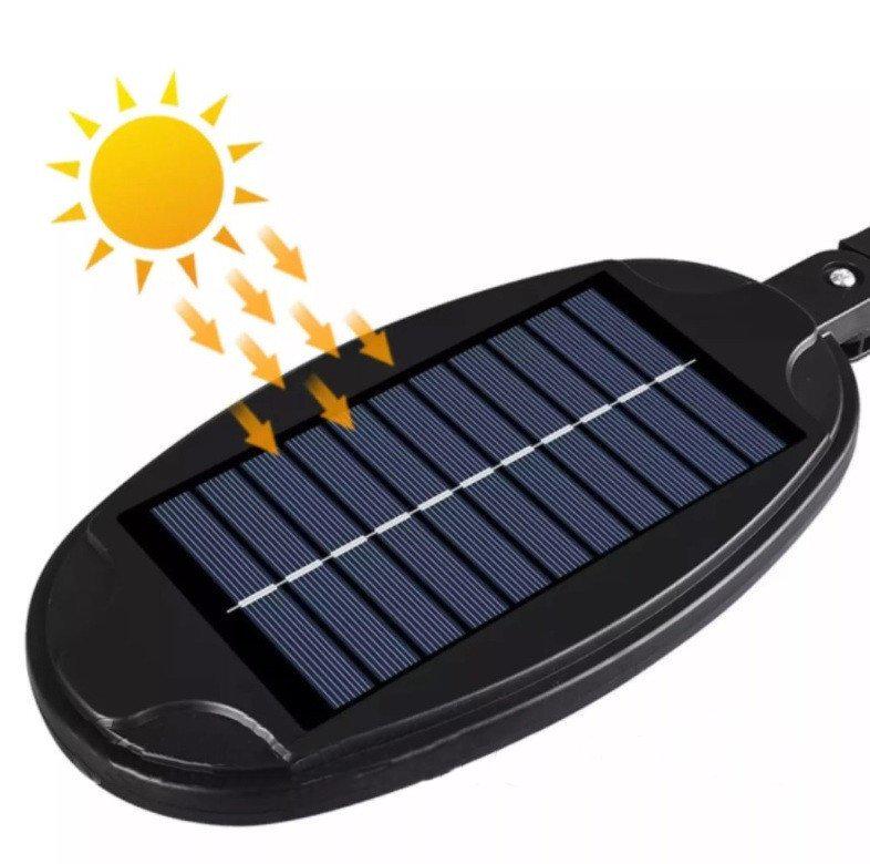 Світильник вуличний Solar Sensor Light HB-8188A на сонячній батареї з датчиком руху та пультом (236ef1af) - фото 3