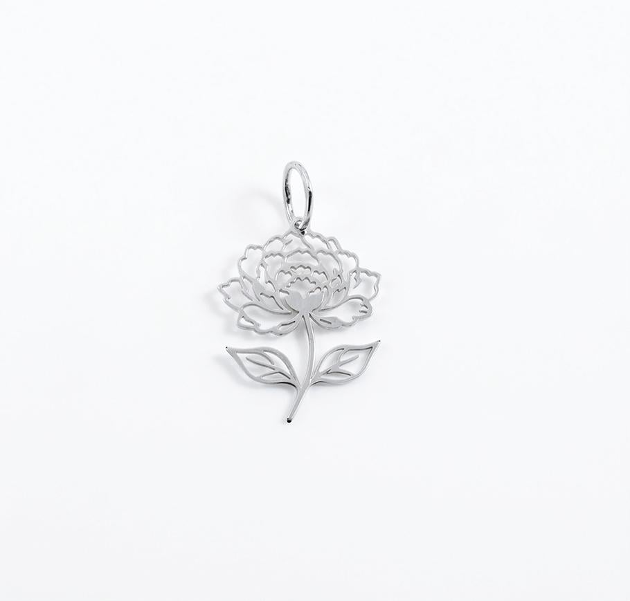 Кулон серебряный Maxi Silver 9663 Пион (89663)