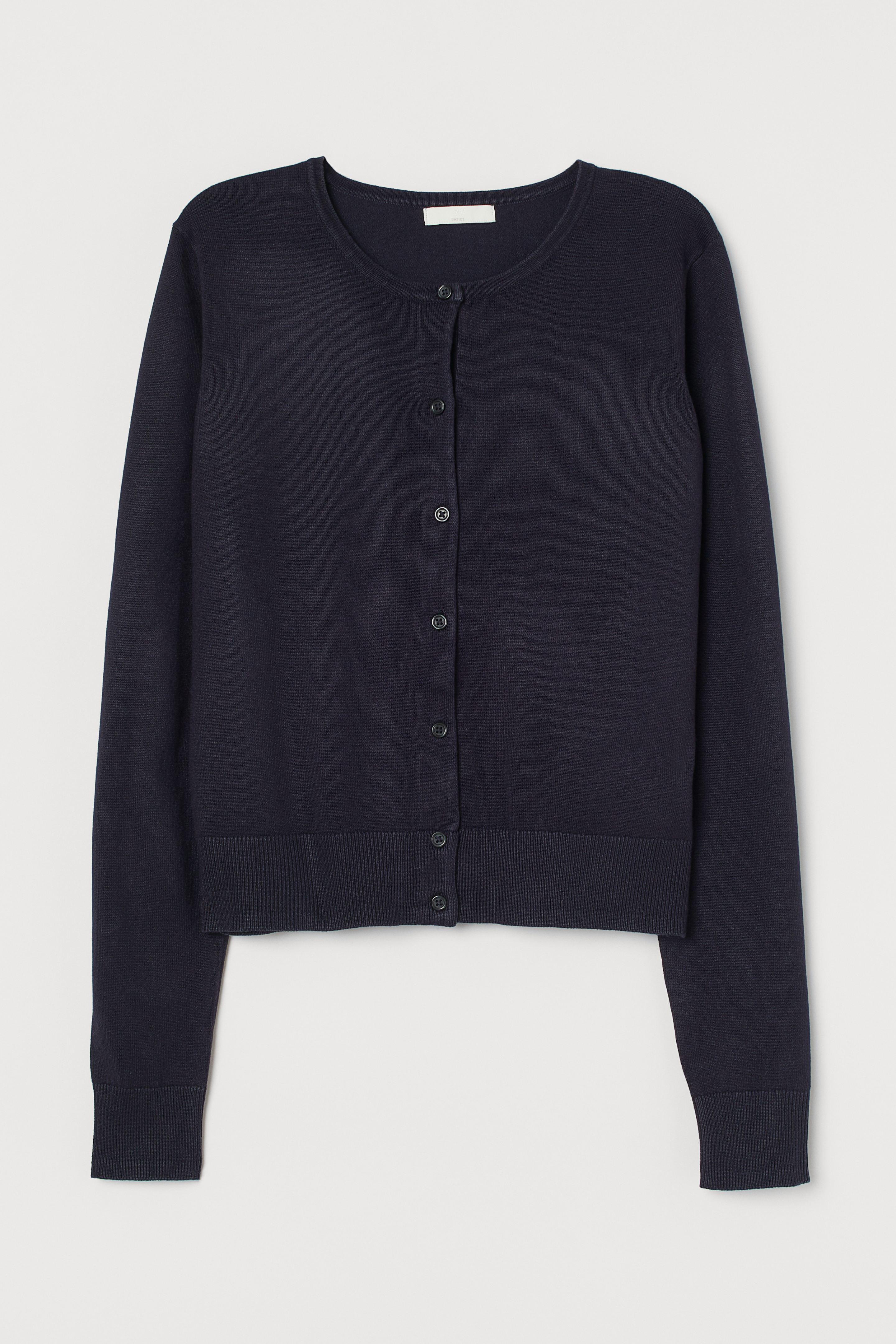 Кофта H&M XS Темно-синий (5795419)