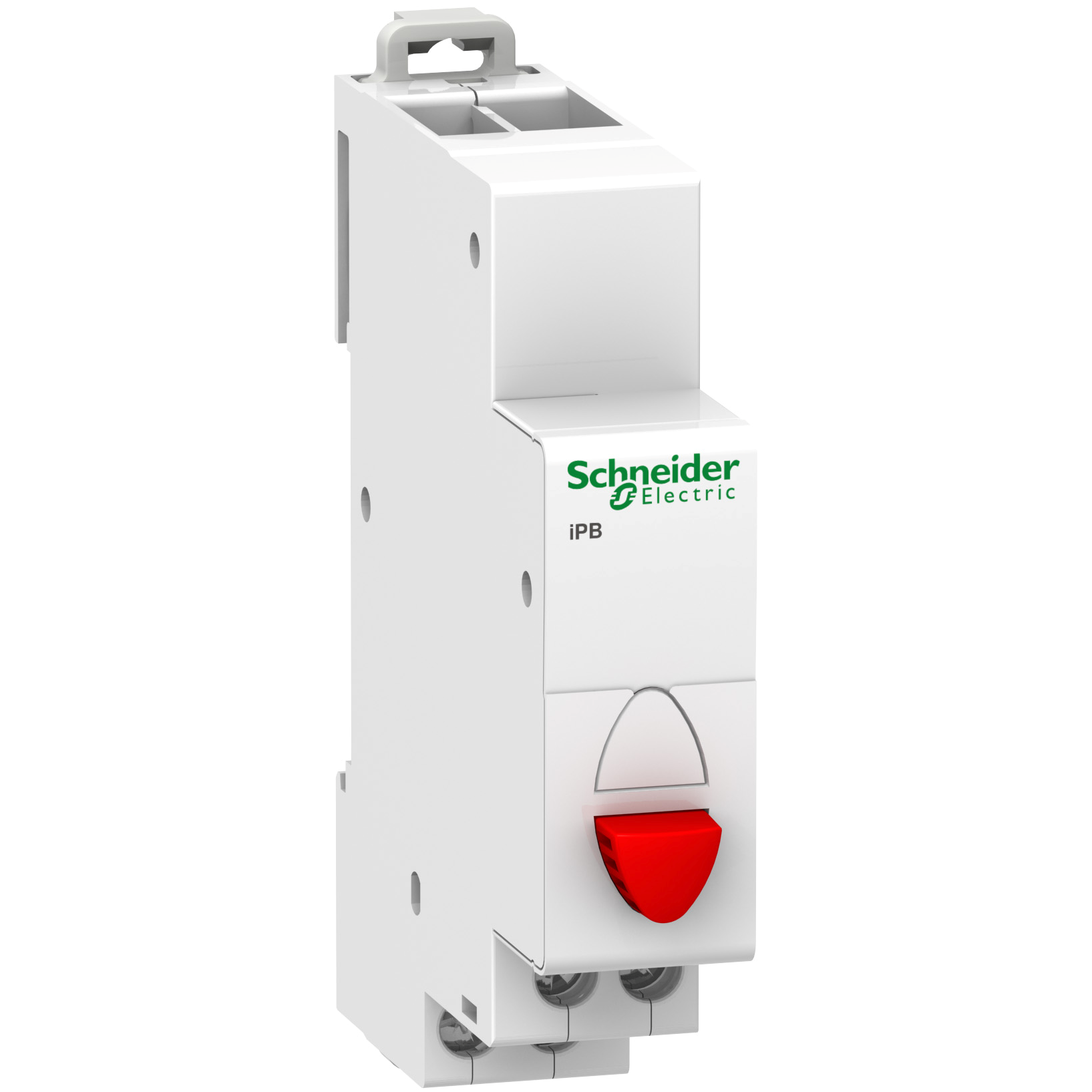 Кнопка на DIN-рейке Schneider Electric Acti9 iPB 1NC красная (A9E18031)