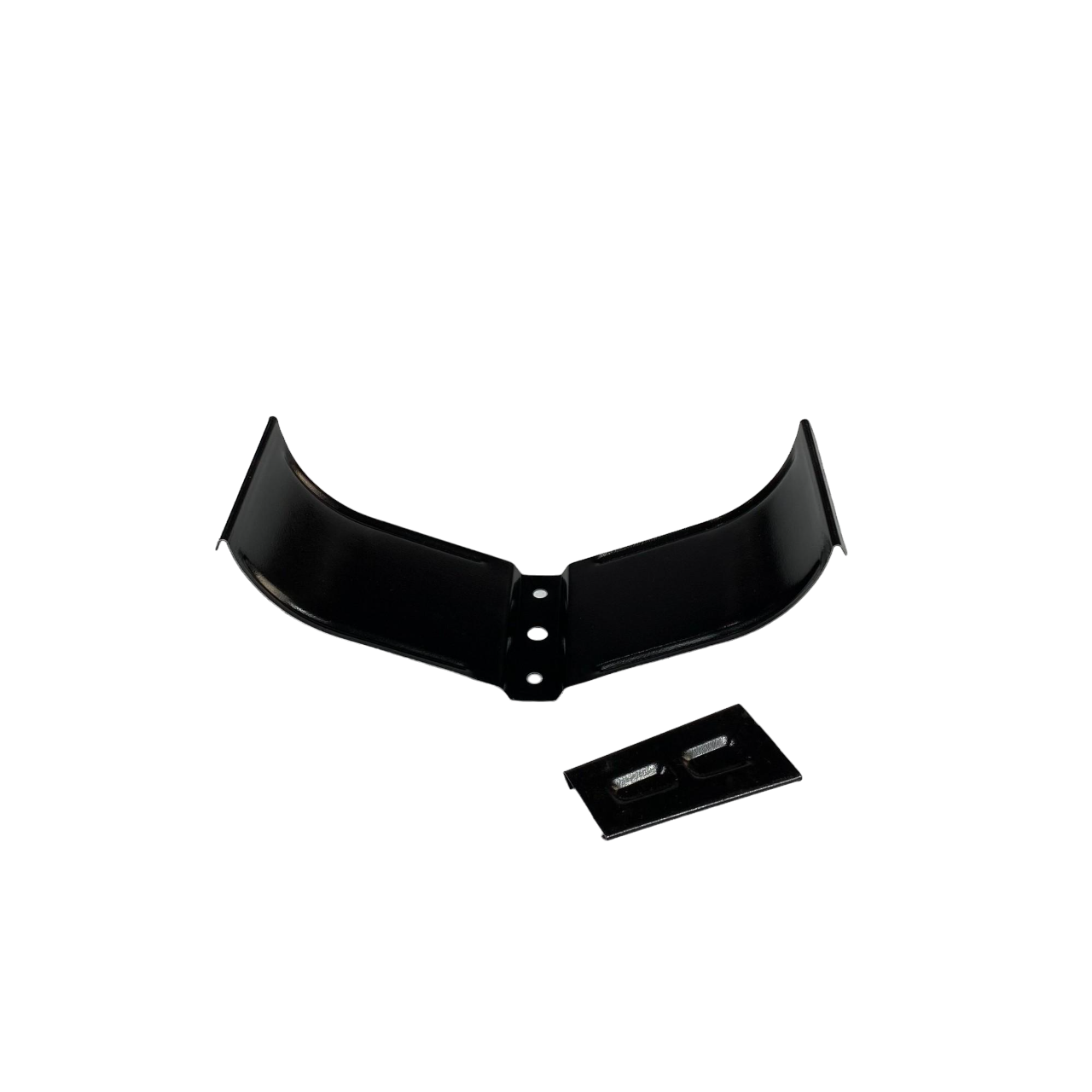 Крепление водосточной трубы под дюбель Stream RAL 9005 90 мм Глубокий черный (000065)