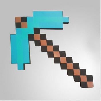 Кирка алмазная по мотивам Minecraft 45 см (1055525034) - фото 3 Кирка алмазная по мотивам Minecraft 45 см (1055525034) - фото 3