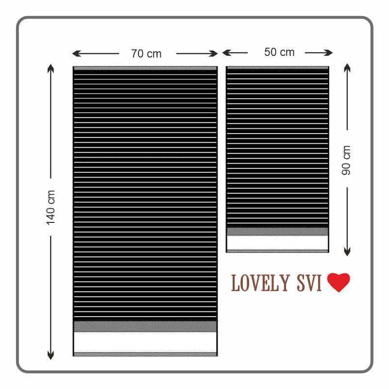 Набір рушників для ванної кімнати Lovely Svi Oxford Stripe жаккард 2 шт. 70х140/50х90 см Hunter green (381124) - фото 5 Набір рушників для ванної кімнати Lovely Svi Oxford Stripe жаккард 2 шт. 70х140/50х90 см Hunter green (381124) - фото 5