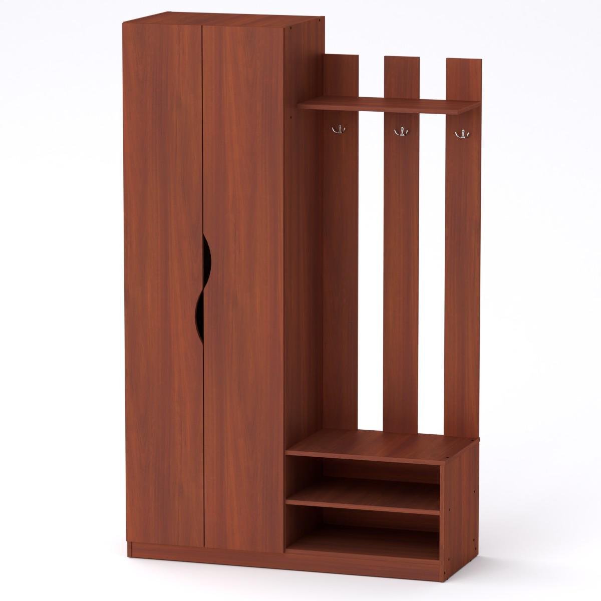 Прихожая МеблиКо Нина 120х46х195 см Яблоня (k-1726-7) Прихожая МеблиКо Нина 120х46х195 см Яблоня (k-1726-7)