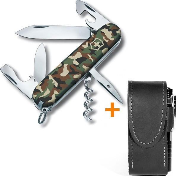 Комплект нож Victorinox Spartan Camouflage 1.3603.94/чехол с фонариком - фото 9