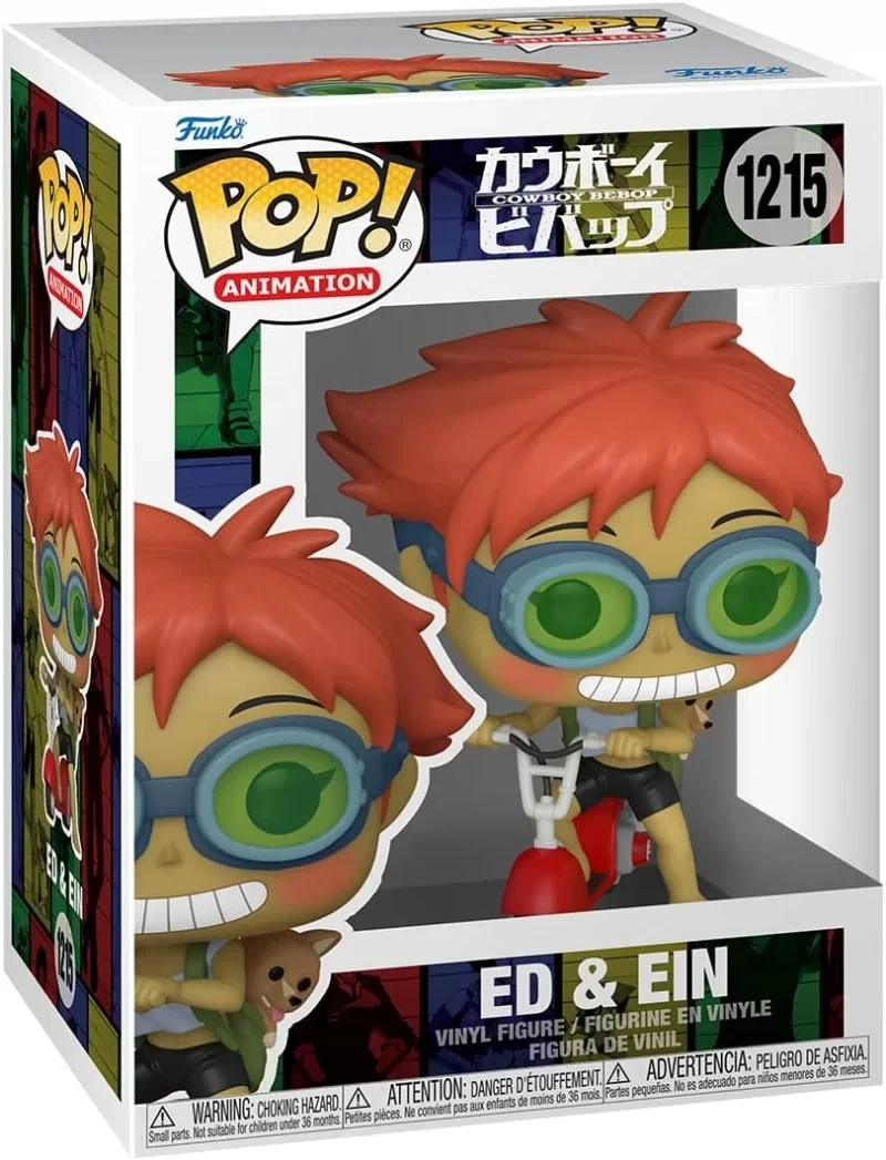 Дитяча ігрова фігурка Funko Pop Cowboy Bebop Edward on Scooter (CB ES 1215) - фото 2