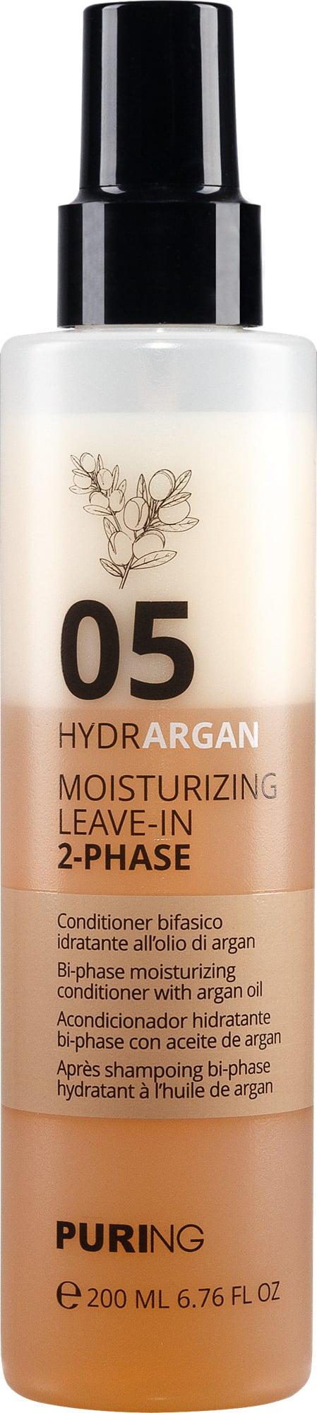 Двофазний кондиціонер з аргановим маслом Puring 05 HYDRARGAN 200 мл (8468)