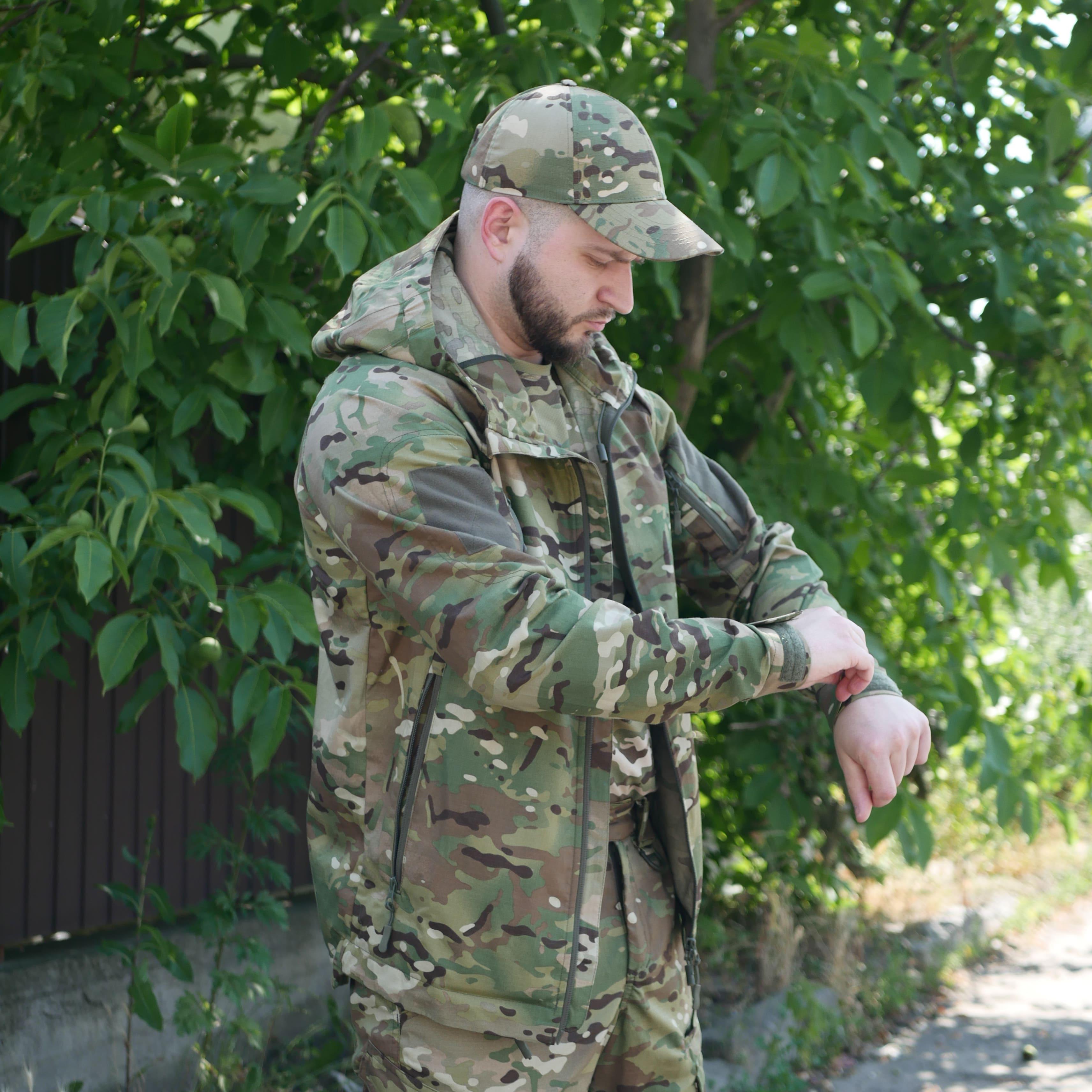 Куртка Twill GEN I Military універсальний захист у літньому форматі XL Мультикам (1849-XL) - фото 16 Куртка Twill GEN I Military універсальний захист у літньому форматі XL Мультикам (1849-XL) - фото 16