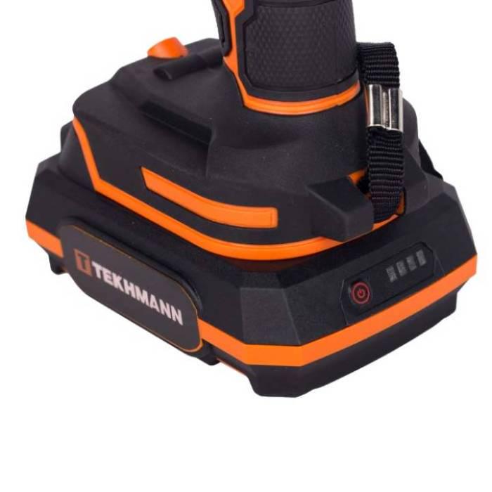 Шуруповерт акумуляторний Tekhmann TCD-21/2 DFR 2000 mAh Orange (853785) - фото 4 Шуруповерт акумуляторний Tekhmann TCD-21/2 DFR 2000 mAh Orange (853785) - фото 4