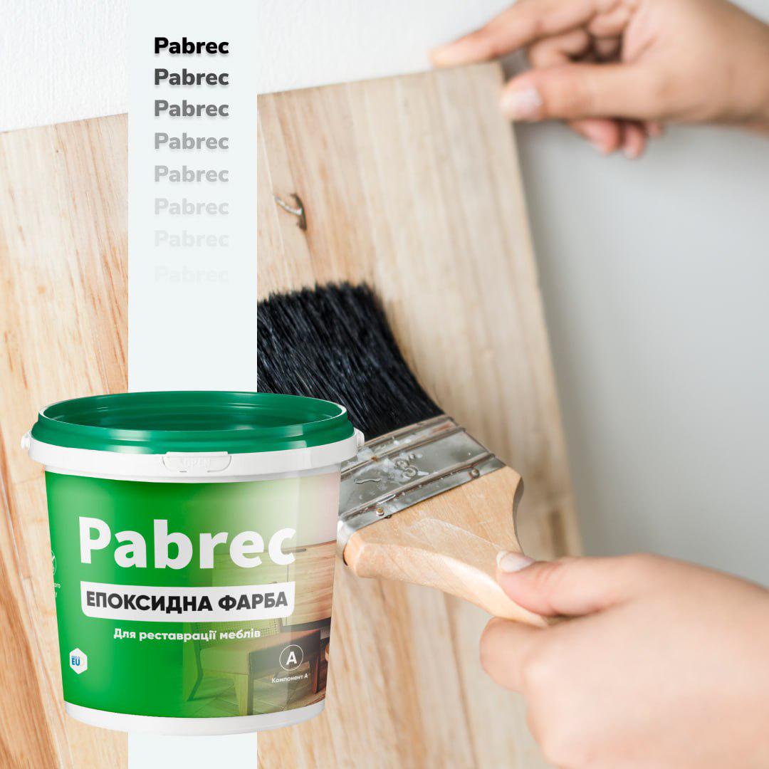Эпоксидная краска для мебели Pabrec 1 кг Белый - фото 3