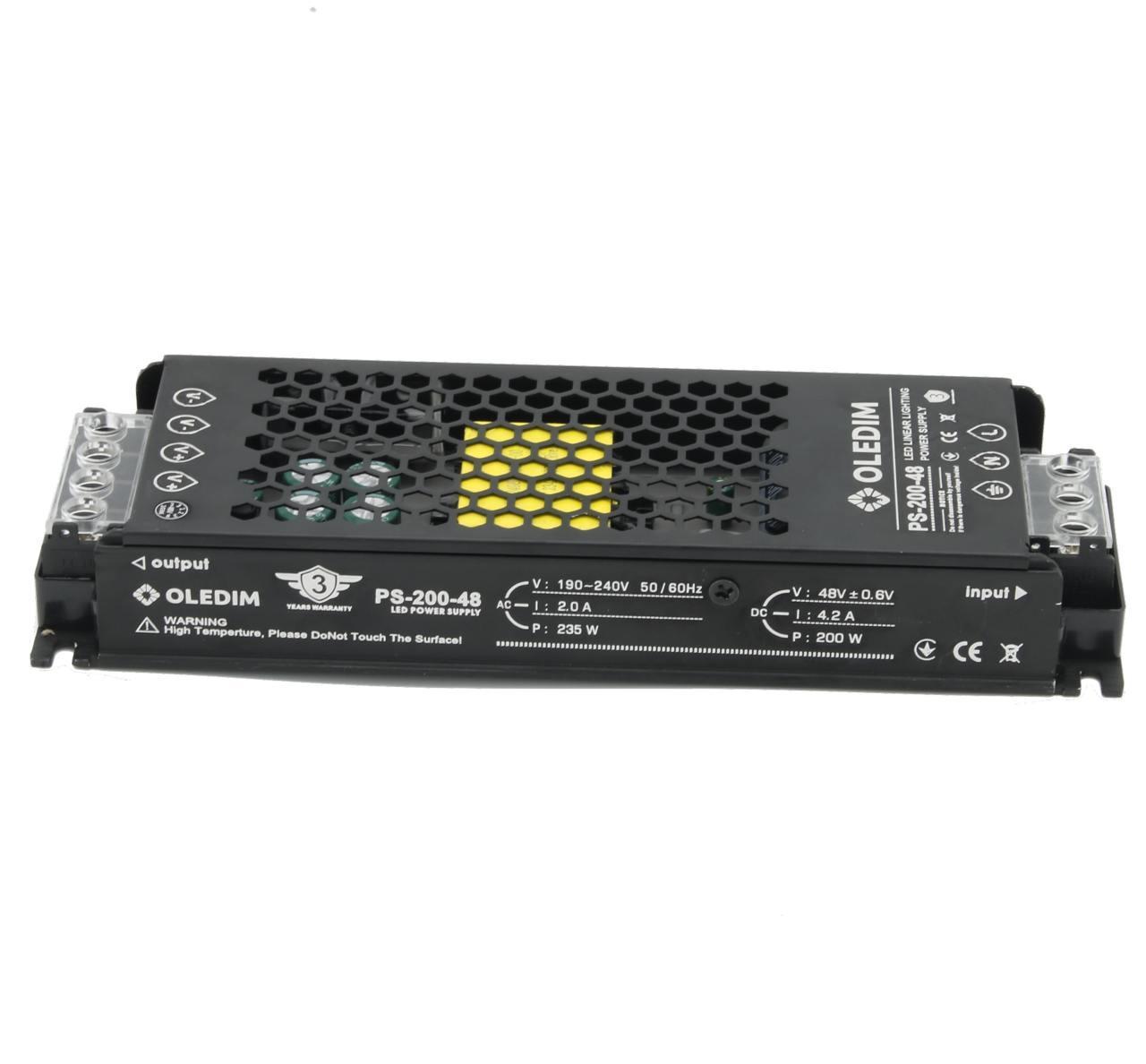 Блок питания 200W (PS-48 48V 4.2A) - фото 2 Блок питания 200W (PS-48 48V 4.2A) - фото 2