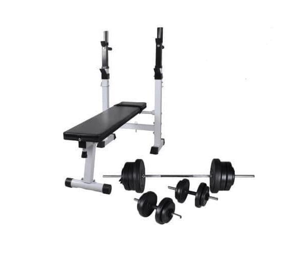 Лава для жиму WCG 2020 Premium 3в1 та штанга/гантелі 70 кг/гиря 10 кг (21320118)