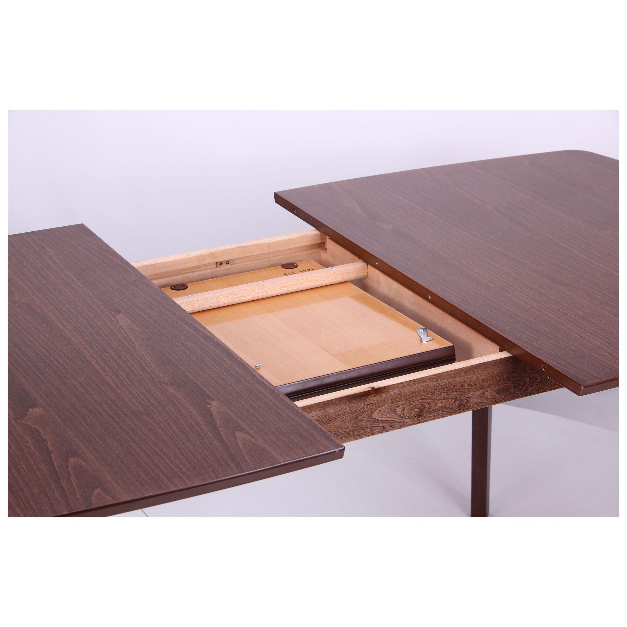 Обідній стіл AMF Орлеан 750х1350+300х900 розсувний Горіх світлий - фото 9 Обідній стіл AMF Орлеан 750х1350+300х900 розсувний Горіх світлий - фото 9