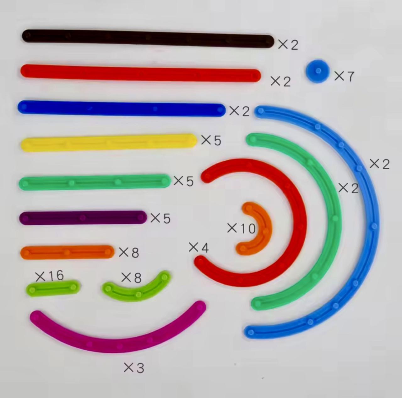 Конструктор Магический креатив гибкий из 81 палочки (57) - фото 6 Конструктор Магический креатив гибкий из 81 палочки (57) - фото 6