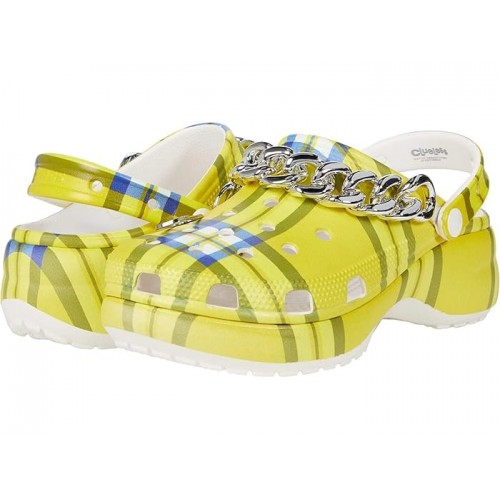 Сабо жіночі Платформа Crocs Clueless Exclusive The Cher Classic Platform Clog р. 37-38 Жовтий (19225)