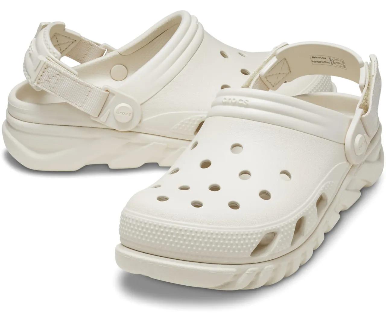 Сабо Crocs Duet Max II M6W8 р. 38/39 24 см Bone (208776 W) - фото 3