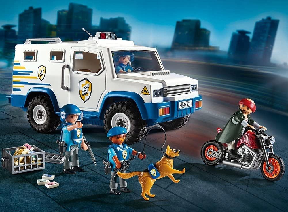 Конструктор локовый Playmobil City Action Инкасатор-перевозчик денег (9371) - фото 4 Конструктор локовый Playmobil City Action Инкасатор-перевозчик денег (9371) - фото 4