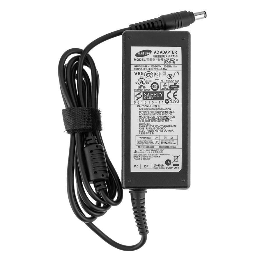 Блок живлення для ноутбука Samsung 19V 3,16A 60W без кабеля 5,5х3,0 мм (216586)