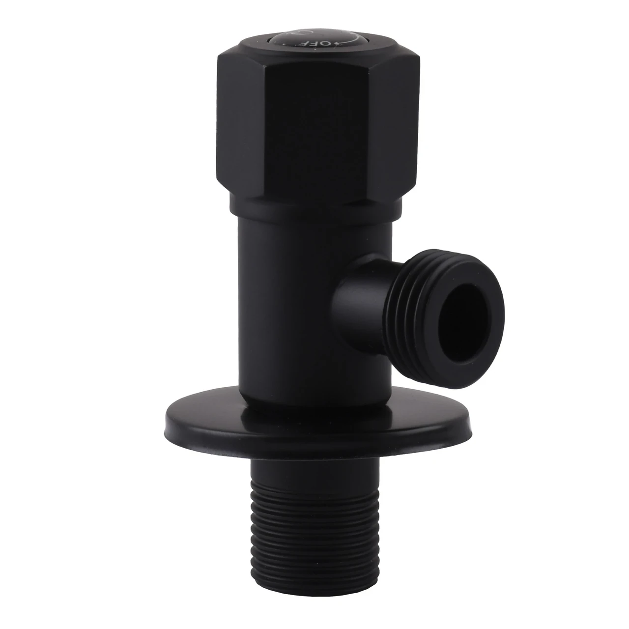 Кран шаровой угловой Professional 1/2"X1/2" NV-QP888 Black (1200000230)