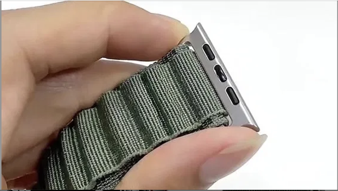 Ремешок Alpine Loop green для Apple Watch Ultra8/7/6/5/4/3 42/44/45/49 мм - фото 2 Ремешок Alpine Loop green для Apple Watch Ultra8/7/6/5/4/3 42/44/45/49 мм - фото 2