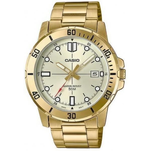 Годинник чоловічий Casio MTP-VD01G-9E Годинник чоловічий Casio MTP-VD01G-9E