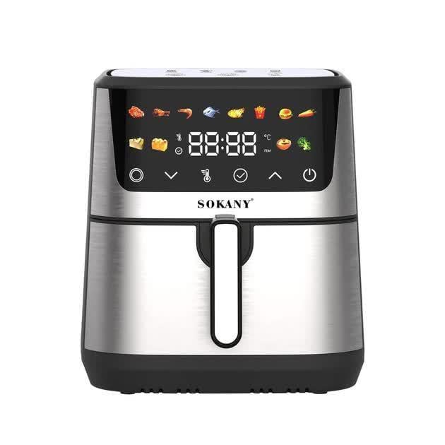 Аэрофритюрница Sokany SK-10066 9,5 л 2400 Вт 43,4x35x40 см (30742346)