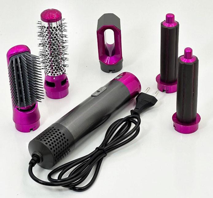 Фен-щетка-браш-стайлер Hot Air Styler 5в1 с кейсом 1000 Вт (2075090377)
