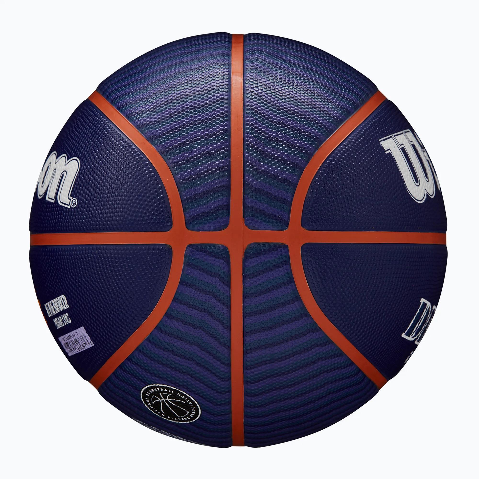 Баскетбольний м'яч Wilson NBA Player Icon Outdoor універсальний р. 7 (12213_102) - фото 8