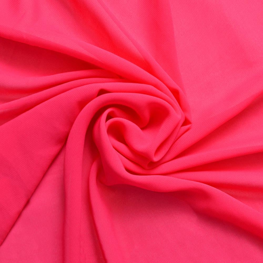 Шифон плательный Sheila Фуксия (13737)