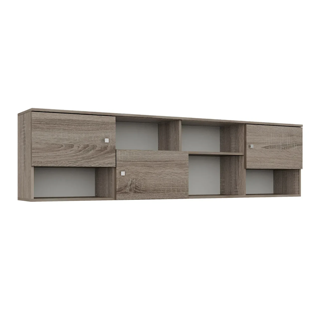 Полиця навісна Kontinent F-12 195х32х52 см Дуб Сонома Трюфель (96843686) Полиця навісна Kontinent F-12 195х32х52 см Дуб Сонома Трюфель (96843686)