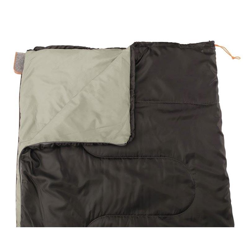 Спальний мішок Easy Camp Chakra 15/10°C 190 см Right Zip Black (240146) - фото 4