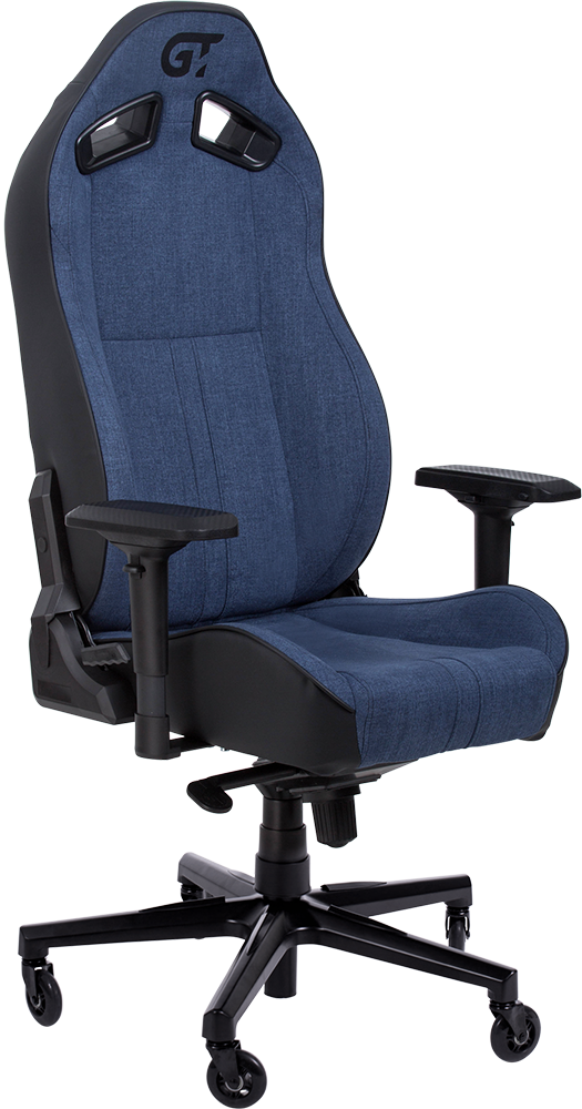 Кресло геймерское GT Racer X-8009 Fabric Dark Blue/Black Кресло геймерское GT Racer X-8009 Fabric Dark Blue/Black