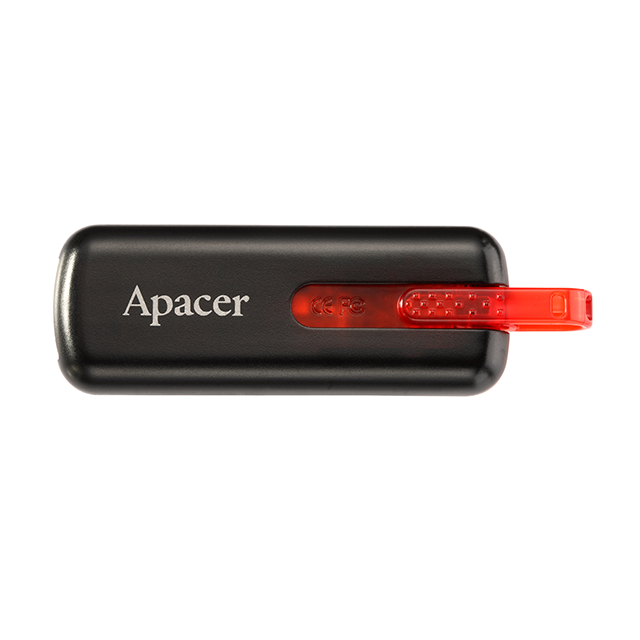 Флешка Apacer AH326 16 GB Чорний (AP16GAH326B-1) - фото 3