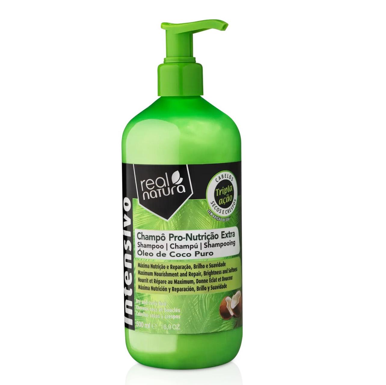 Шампунь SEM SAL PRO-NUTRIÇÃO EXTRA COCO для питания гладкости и блеска волос 500 мл