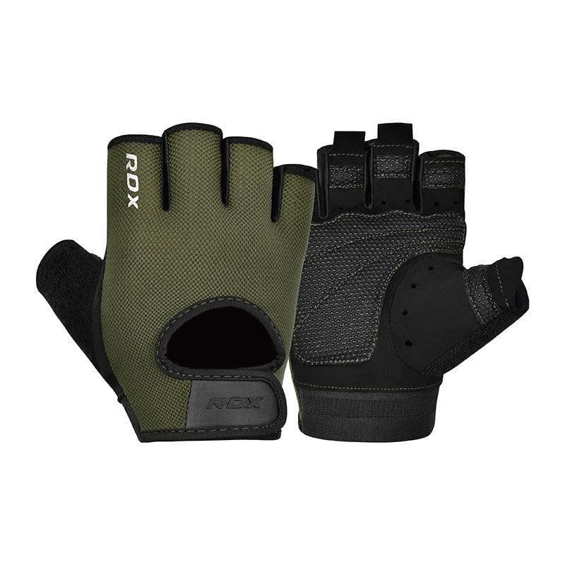 Рукавички для фітнесу RDX T1 L Army Green (3070040837) Рукавички для фітнесу RDX T1 L Army Green (3070040837)