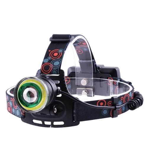 Фонарь налобный COB 1000Lm Black (15467509)