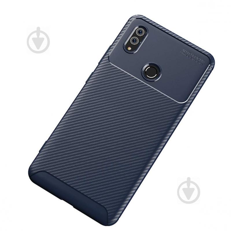 Чохол Carbon Case Honor Note 10 Синій (hub_kfGA55665) - фото 3