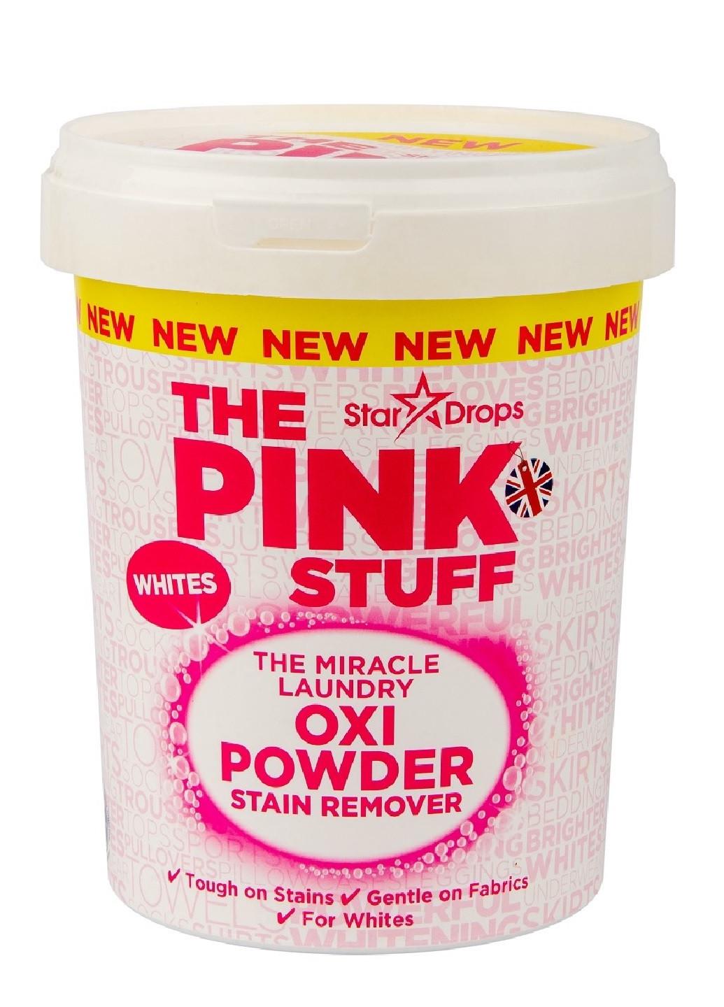 Плямовивідник для білої білизни The Pink Stuff Oxi Powder Stain Remover 1,2 кг White (Е-01468)