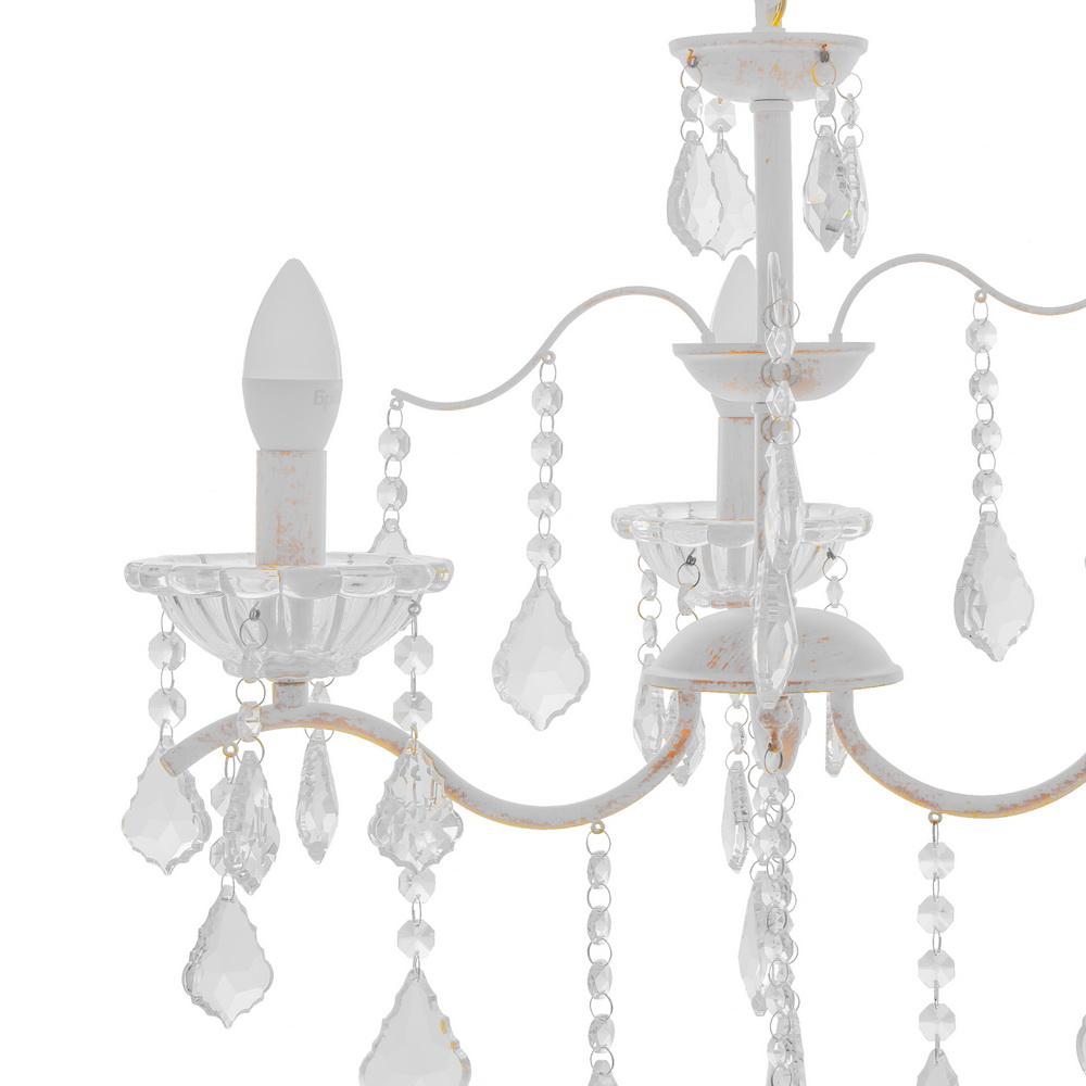 Люстра Brille BCL-682S/3 E14 WH+G (23-357) - фото 3 Люстра Brille BCL-682S/3 E14 WH+G (23-357) - фото 3