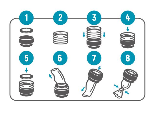 Плівка для касет накопичувачів Tommee Tippee та Angelcare (9762671) - фото 7