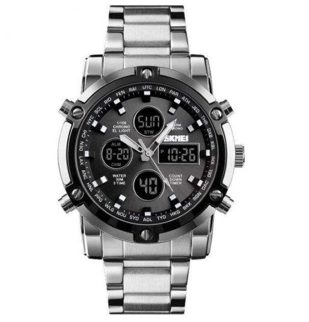 Чоловічий наручний годинник Skmei Molot Black