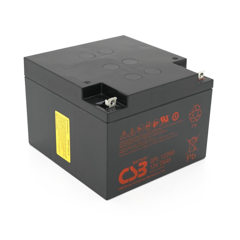 Батарея аккумуляторная CSB GPL12260 12V 26Ah