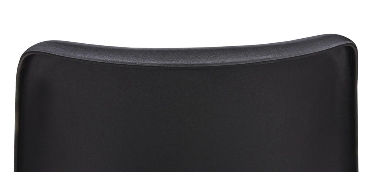 Крісло офісне комп'ютерне Bonro B-487 на колесах Чорний (3536) - фото 8