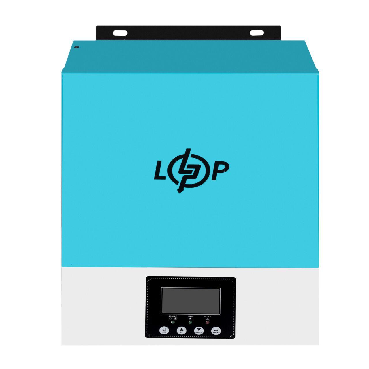 Інвертор гібридний сонячний LPW-HY3022MN-L 3000VA 3000Вт 24V 80A MPPT 30-400V OFF GRID (3126776786)