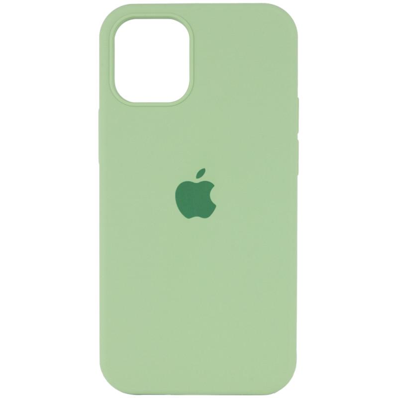 Противоударный чехол Silicone Case Full Protective AA для Apple iPhone 13 mini 5.4" Мятный/Mint