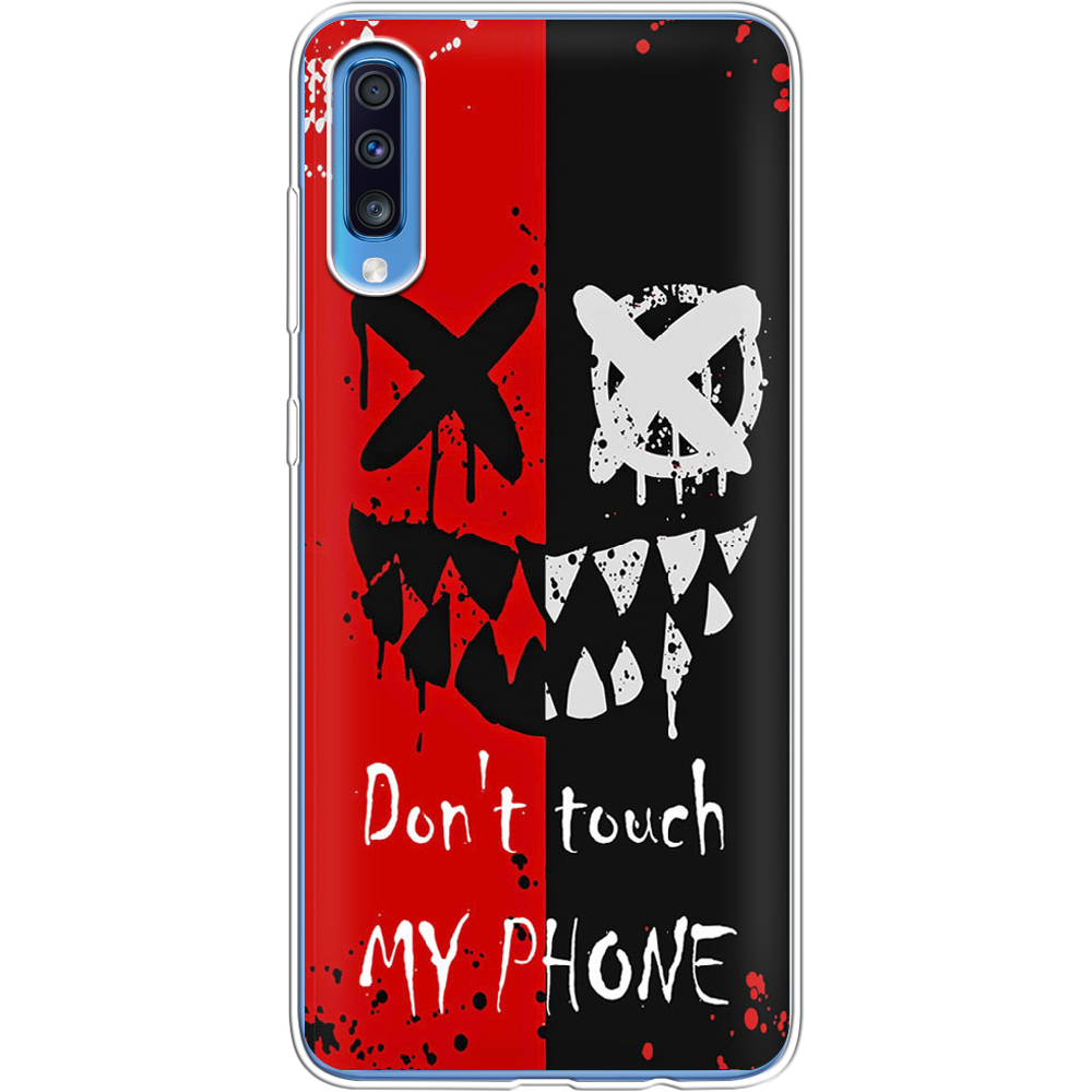 Чехол BoxFace Samsung A705 Galaxy A70 Bad Smile Прозрачный силикон (36860-up2468-36860)